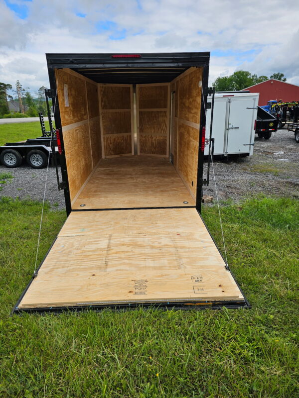 7x14 Tandem Axle Box Trailer Blackout - Image 9