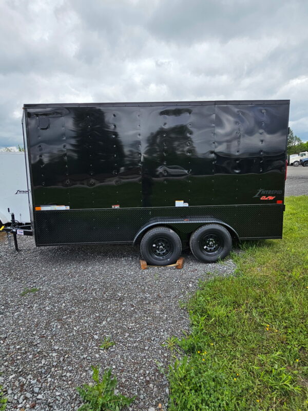 7x14 Tandem Axle Box Trailer Blackout - Image 5