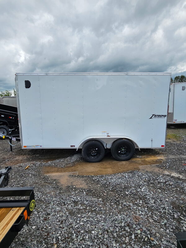 716IH White 8'x16 7' Tall HD 5200 GVWR Trailer (Copy) - Image 4