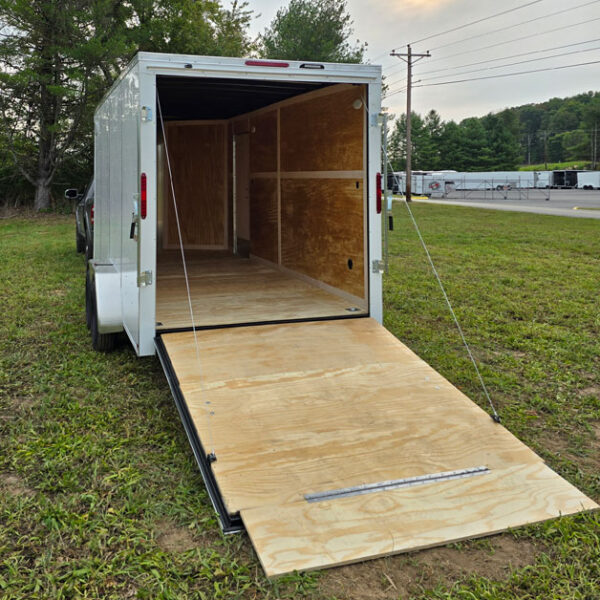 716IH White 8'x16 7' Tall HD 5200 GVWR Trailer (Copy) - Image 3