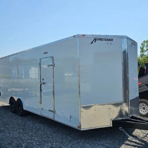 824IH 25' 102 Wide 8.6 Tall White Homesteader
