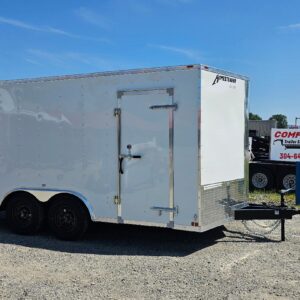 Homesteader 814HI White 8'x16 7' Tall HD 7000 GVWR Trailer