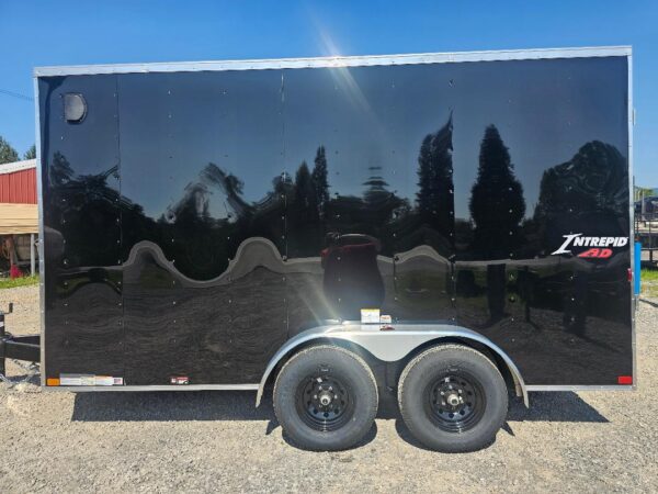 Homesteader 714IH Black 7'x16' 7' Tall HD 5200 GVWR Trailer