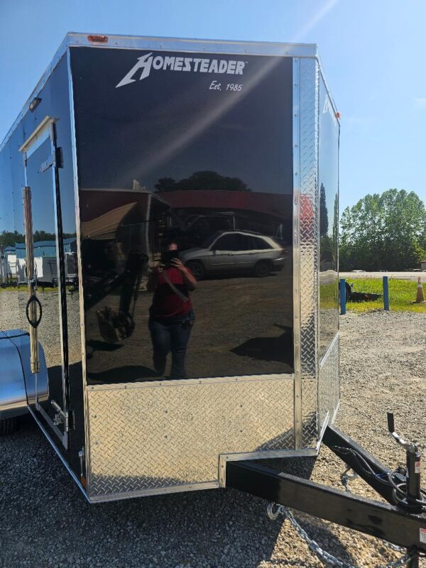 Homesteader 714IH Black 7'x16' 7' Tall HD 5200 GVWR Trailer - Image 3