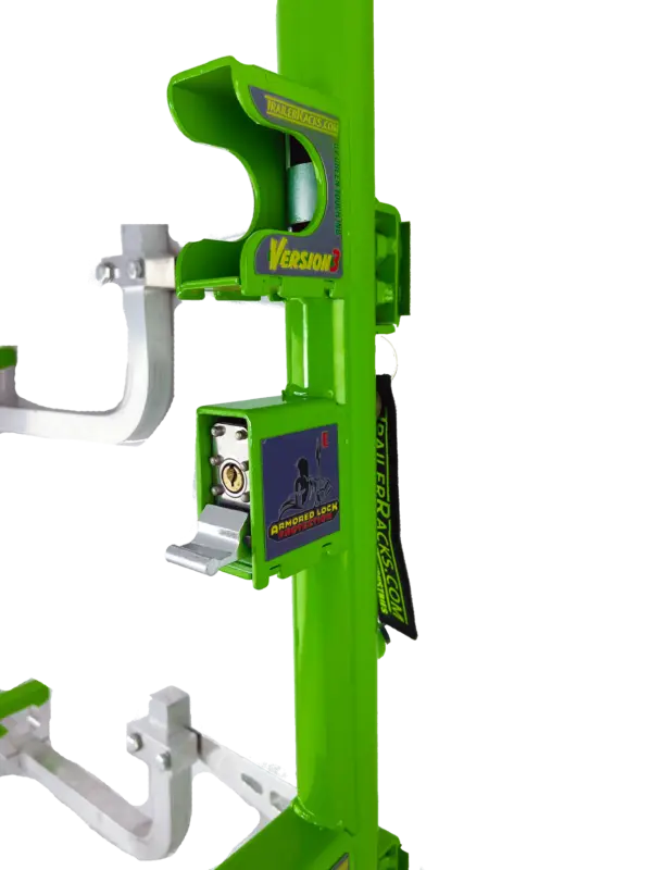 4-Trimmer Rack w/ Armored Lock Protection - Image 5