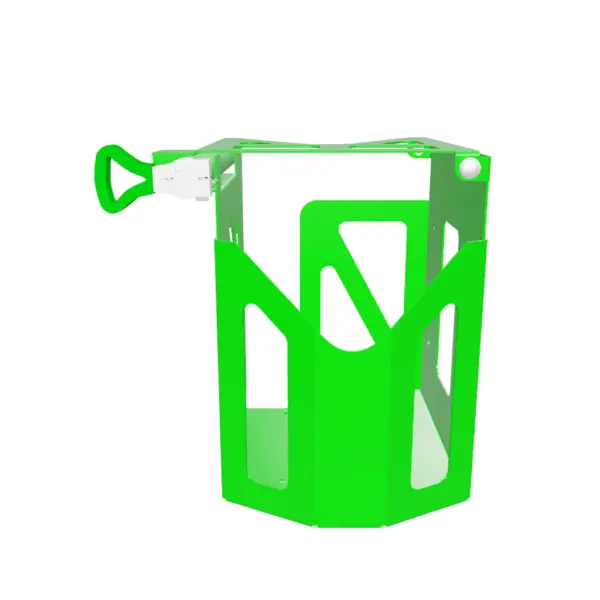 5 Gallon Fuel Can Cage w/ Armored Lock Protection - Image 4