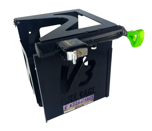 5 Gallon Fuel Can Cage w/ Armored Lock Protection - Image 5