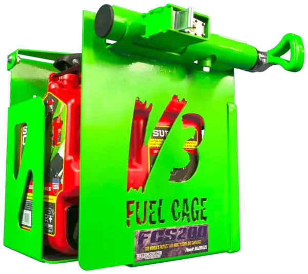 fuel cage for trailers