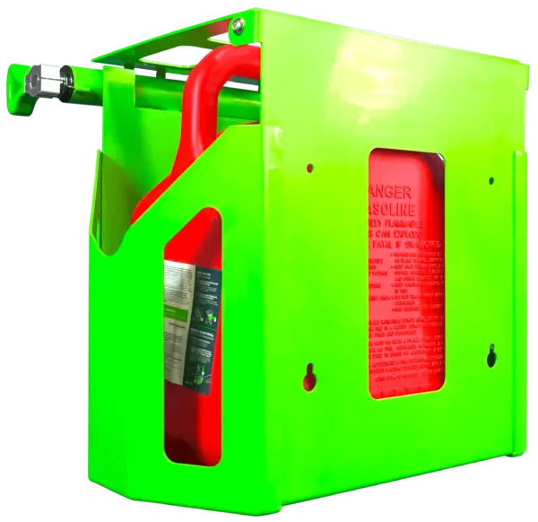 5 Gallon Fuel Can Cage w/ Armored Lock Protection - Image 3