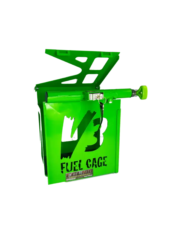 5 Gallon Fuel Can Cage w/ Armored Lock Protection - Image 10