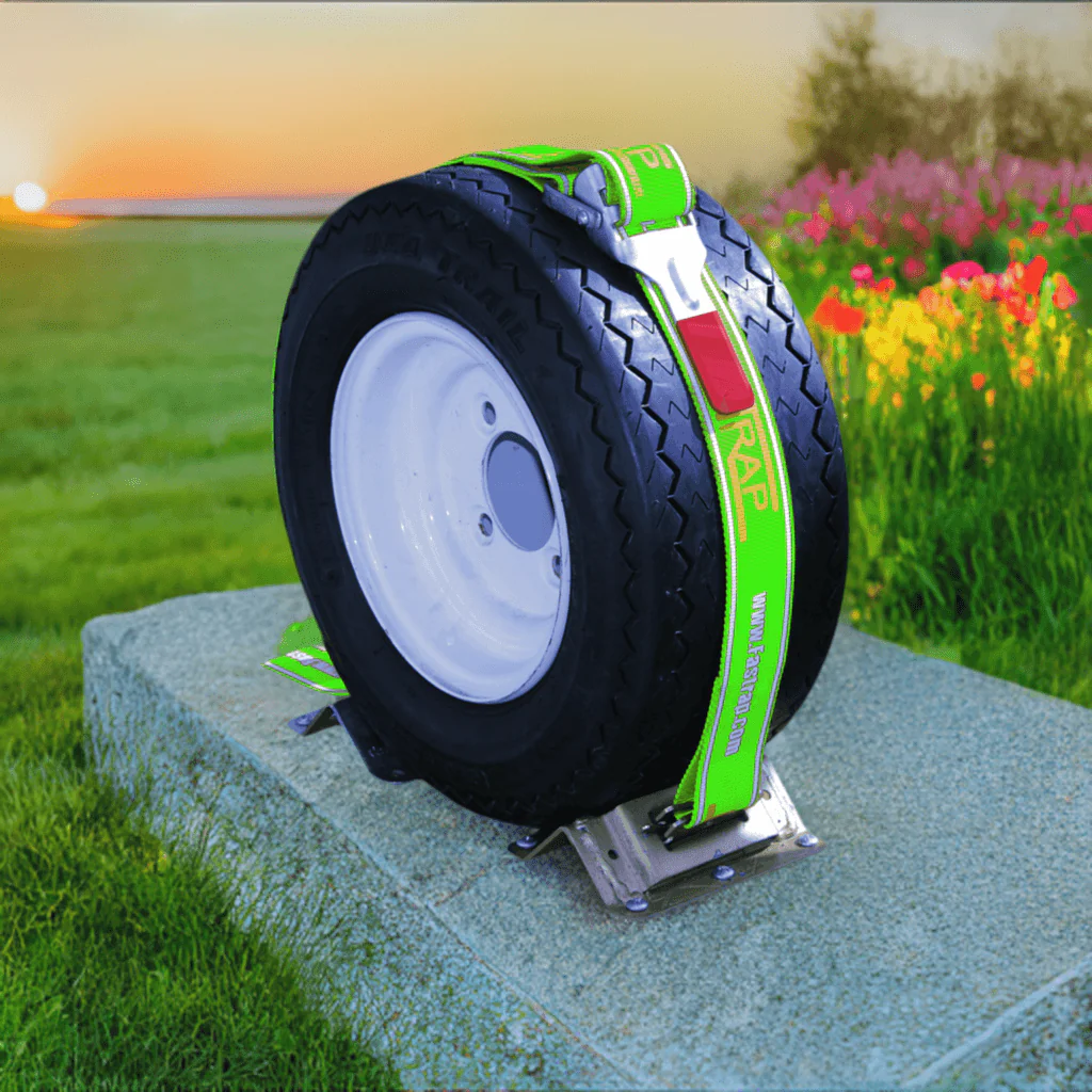 wheel tie down strap